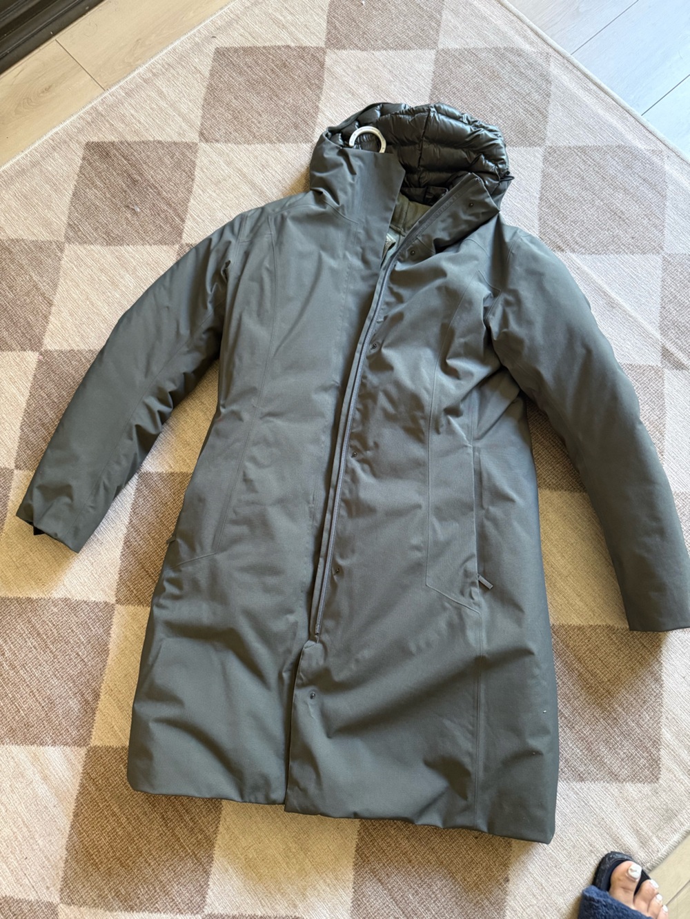 Arc'teryx Patera Parka Women's Puffer Jacket Gray Size 6